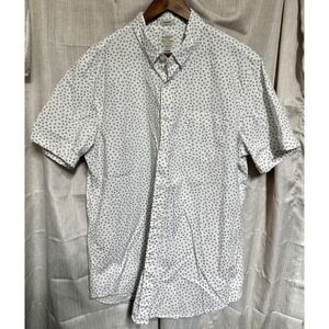 J.Crew Mens XLT Classic Fit S/S Button Down Shirt Secret Wash Organic Cotton
